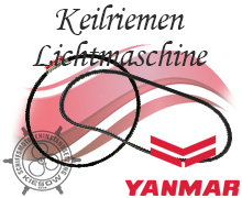 Yanmar Keilriemen-Lichtmaschine